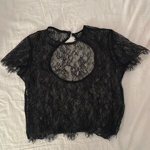Bershka black top